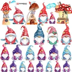 Sanbao Studio Gnome Overglaze Decal  £11.83