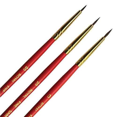 Royal & Langnickel Detail Round - 3 Brush Set £4.36