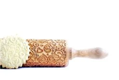 Scarva Tools Rolling Pin VBR004 - Flowers & Hearts  £25.88