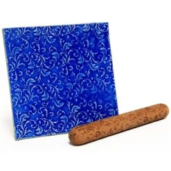 MKM Tools 20cm Large Hand Roller 04 - Crazy Vines  £22.49