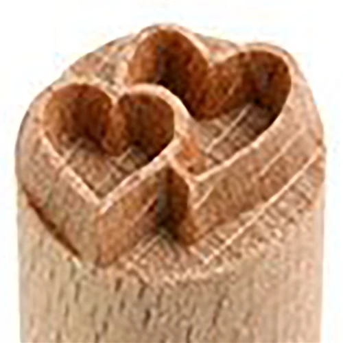 MKM Tools Small Debossed Heart In Heart Stamp £7.27