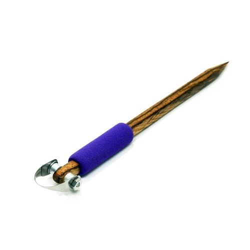 DiamondCore Tools P10 Curved Wide U-Tip 12mm Zebrawood Pencil Carver £44.53