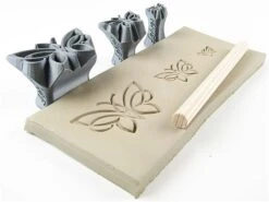 Relyef Pottery Tools Set Of Celtic Butterflies  £10.13