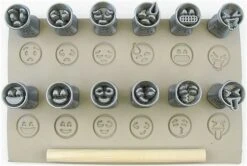 Relyef Pottery Tools Set Of Emoji Stamps 15mm No.2  £13.90