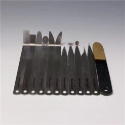Hsin Tools Set Of 11 Precision Steel Turning Tools & Diamond File  £217.80