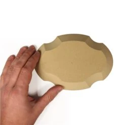 GR Pottery Forms GRP072 5 X 7 Inch Oval Plaque Form  £9.05