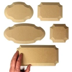 GR Pottery Forms GRP074 Plaque 5 Piece Set  £33.99