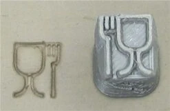 Relyef Pottery Tools Food Contact Symbol  £1.88