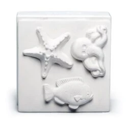 Dutch Molds 3 Sea Figures Sprig Mould  £14.16