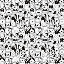 Sanbao Studio Groovy Dogs Underglaze Decal From £2.11