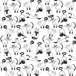 Sanbao Studio Silly Cats Underglaze Decal From £2.11