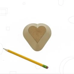 GR Pottery Forms GRP075 4 Inch Cutie Heart Form  £8.24