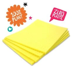 EcoVibe Compostable Sponge Cleaning Cloths (4 Pack)  £3.38