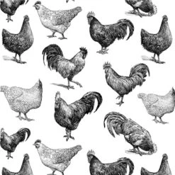 Sanbao Studio Chicken Underglaze Decal From £2.11