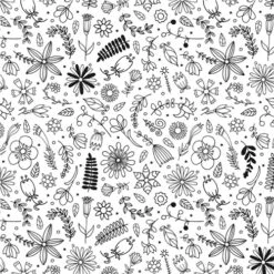 Sanbao Studio Flower Doodle Underglaze Decal From £2.11