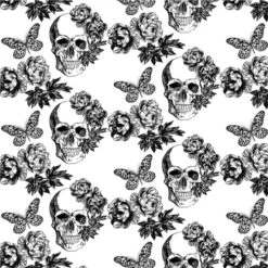 Sanbao Studio Skull Flower Underglaze Decal From £2.53