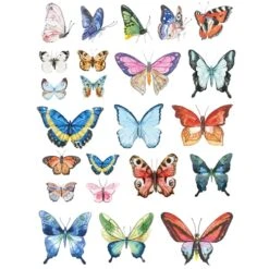 Sanbao Studio Butterfly Overglaze Decal  £11.83