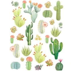 Sanbao Studio Cactus Overglaze Decal  £11.83