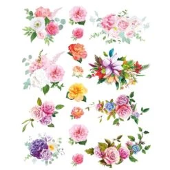 Sanbao Studio Flower Overglaze Decal  £11.83