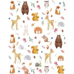 Sanbao Studio Forest Animals Overglaze Decal  £11.83