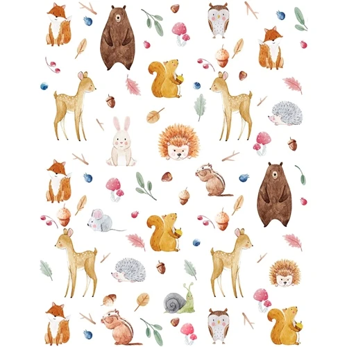 Sanbao Studio Forest Animals Overglaze Decal £11.83