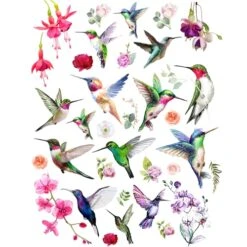 Sanbao Studio Hummingbird Overglaze Decal  £11.83