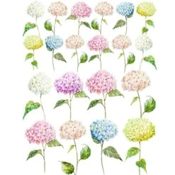 Sanbao Studio Hydrangea Overglaze Decal  £11.83