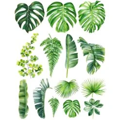 Sanbao Studio Palm Leaf Overglaze Decal  £11.83