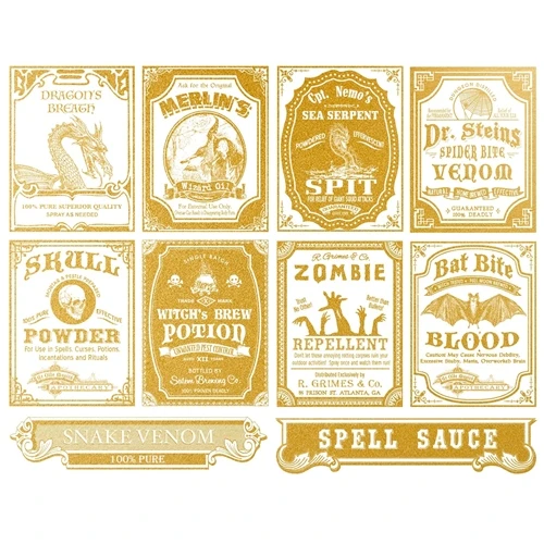 Sanbao Studio Potion Label Overglaze Decal £8.03
