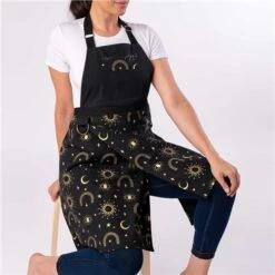 Sanbao Studio Split Leg Pottery Apron - Star Dust  £39.59