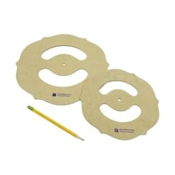 GR Pottery Forms GRP091 Rim Template T-4 Iris (2 Pack)  £26.40
