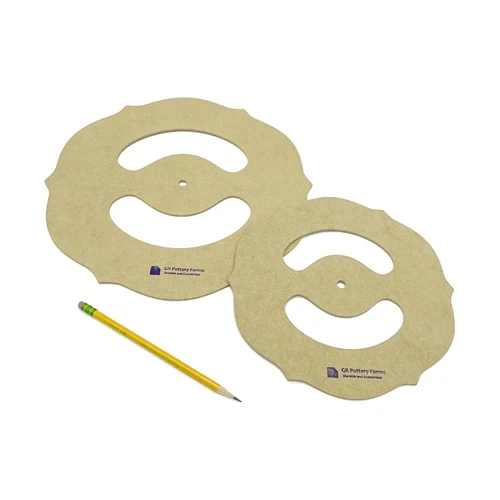 GR Pottery Forms GRP091 Rim Template T-4 Iris (2 Pack) £26.40